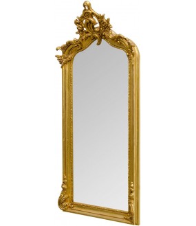 Miroir Doré Baroque Abondance