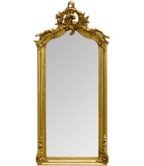 Miroir Doré Baroque Abondance