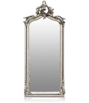Miroir Argenté Baroque Abondance