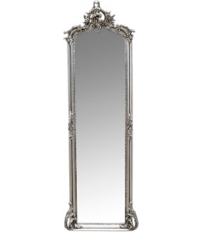 Baroque mirror Sylphide, High wooden frame: 172 cm by 54cm wide