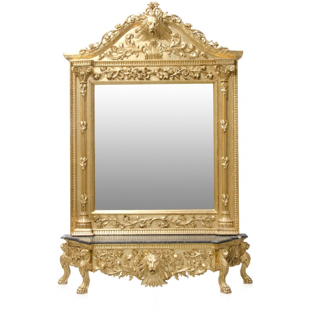Miroir Psychée de style Baroque H270cm