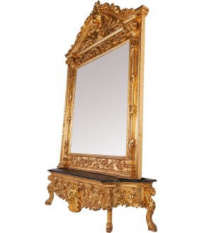 Miroir Psychée de style Baroque H270cm