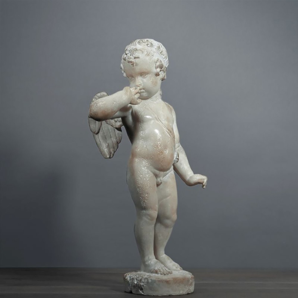 Le Putto, Statue d'Angelot, H75cm