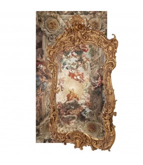 Baroque Style Mirror H188cm
