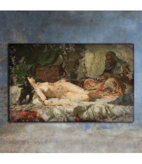 Lying Woman Canvas H149x239cm