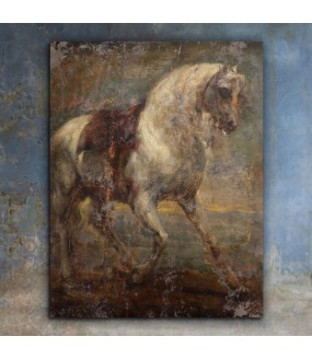 Painting Moving Horse H116x89cm