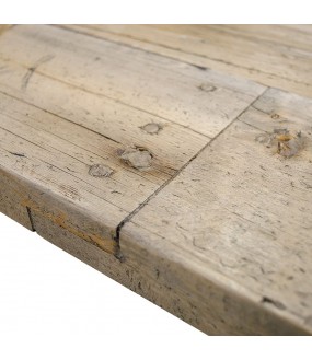 Farmhouse Table Carmélite Reclaimed Wood, L400cm