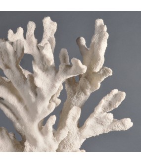 Giant Branch Coral White Resin H66cm