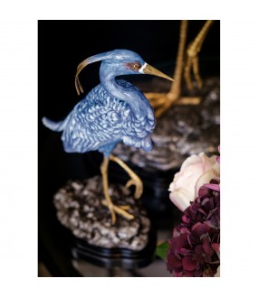 Figurine, Blue White Egret H33cm