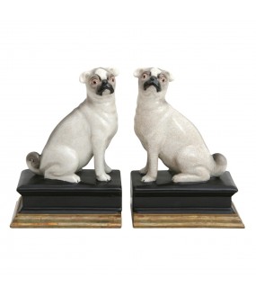 copy of Pug Dogs Bookends