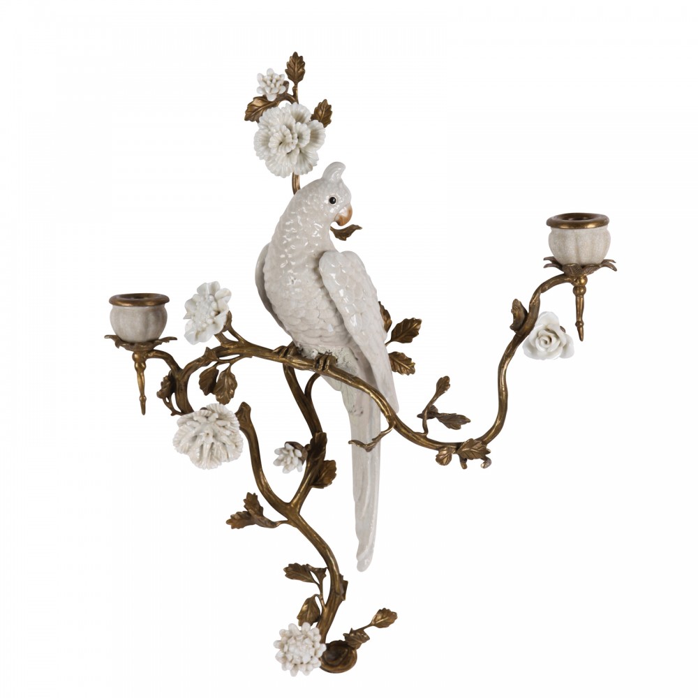 Parrot Sconce, Right