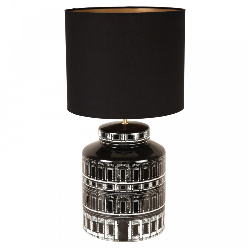 Lampe de Table Ronde Architecture H36cm