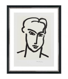 Matisse, Grande Tête de Katia - 58xH70cm