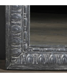 Miroir Cadre Zinc Style XIXème - 120x190cm