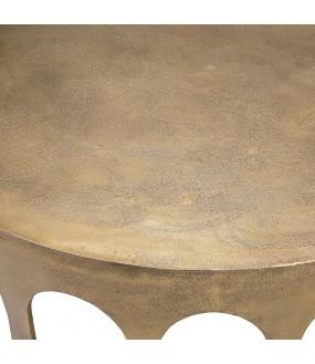 Coliséa Brass Coffee Table ø97,5cm