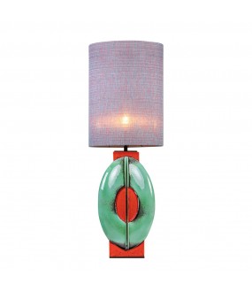 Glazed Ceramic Table Lamp Venus H82cm