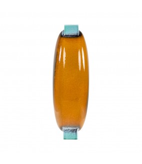 Glazed Ceramic Orange Venus Vase H40cm