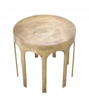 Coliséa Brass Side Table ø55cm