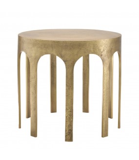 Coliséa Brass Side Table ø55cm