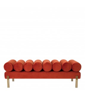 Bench Sofa Spritz in Velvet 130cm