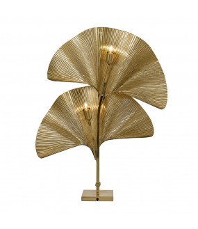 The lamp Ginkgo, a beautiful and great lamp in the style of the 20-30 palm-shaped,