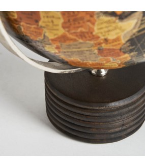 Black Earth Globe H42cm