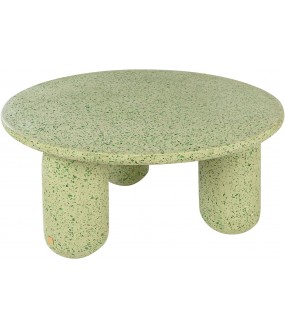 Coffee Table Granito ø80cm, Green or White