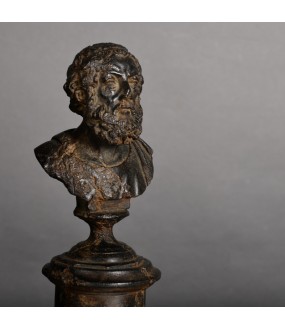 Bustes de Philisophes, Set de 4 - H23,5cm