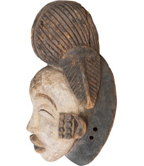 Punu Mask, Gabon, mid-20th century