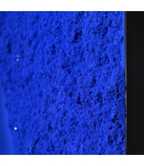 Tableau Monochrome de Bleu H151x112cm
