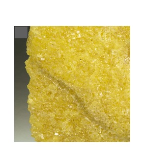 Soufre Cristallisé sur Socle H19cm - 1,6kg