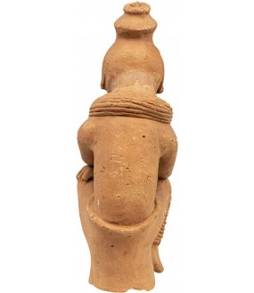 Ancestor in Terracotta, Nigeria, Mid XXth Century