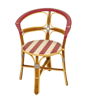 Chair in Rattan Albertine, Made on Demand