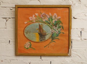 Peinture sur soie 1925