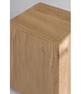 Side Table in Laminated Oak