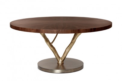 Round Dining Table, Magnolia Mid-century Design