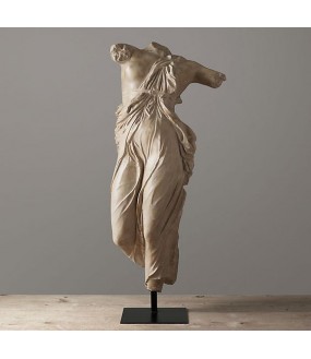Beautiful, statue, Greek Dancer, metal base, 323, 21, BC