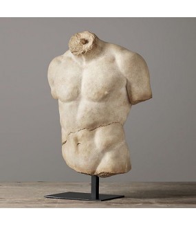 Superb Hercules statue handmade imitation made of bronze resine
