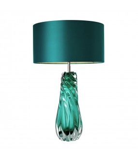 Blue Turquoise Table Lamp Muse, H67cm