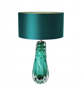 Lampe de Table Muse, Bleu Turquoise H67cm