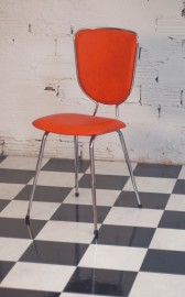 Orange Vintage Chair 70s