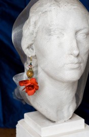 Fancy Earrings "Félinité" - SOLD