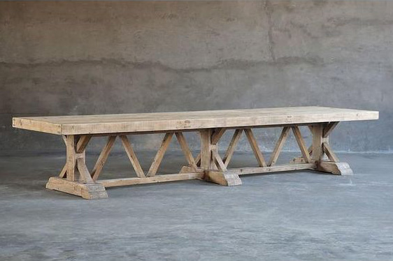 Table Aix en Provence de 430cm de long